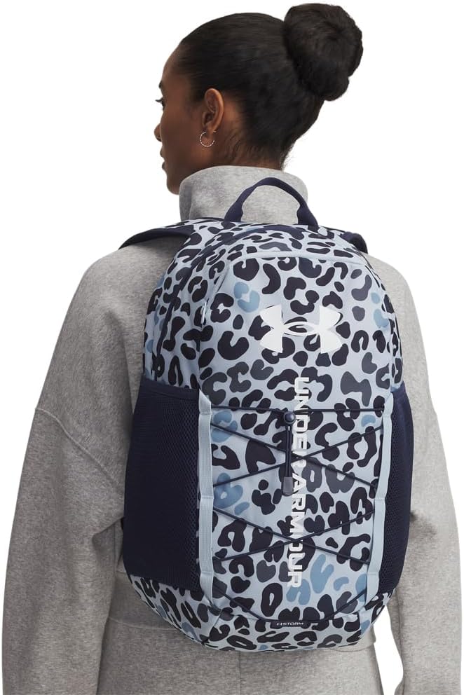 Under Armour Unisex Hustle Sport 6.0 Backpack, (453) Blue Calm/Washed Navy/White, One Size Fits Most