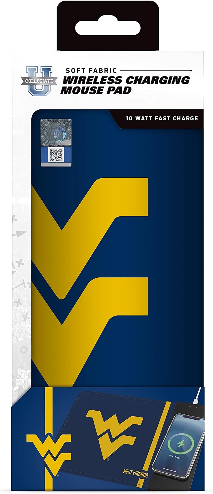 SOAR NCAA Unisex Cell Phone Wireless Charging Mouse Pad