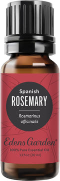 Edens Garden Rosemary- Spanish Essential Oil- 100% Pure Premium Grade, Undiluted, Natural, Therapeutic, Aromatherapy, The Best for Candle, Laundry, Humidifiers 10 ml (.33 fl oz)