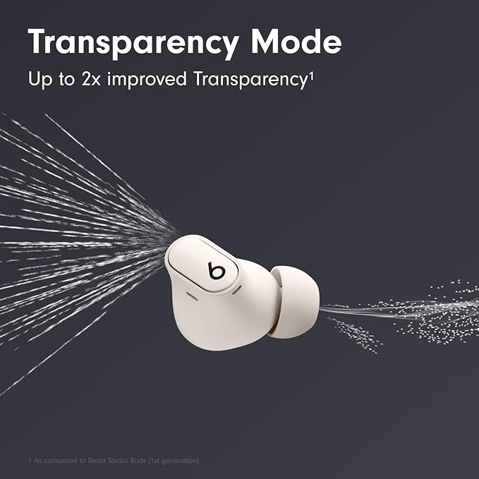 Beats Studio Buds + - Ivory with AppleCare+ (2 Years)