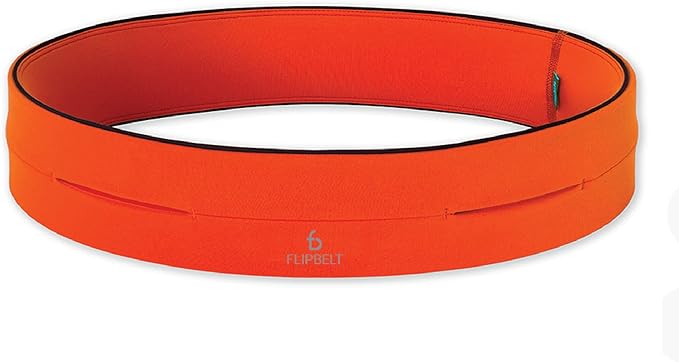 FlipBelt Classic Running Belt, Belt Bag & Fanny Pack for Men and Women - Phone Holder, Waist Pack, Running Accessories, Belt Pouch, Money Belt, USA Running Company