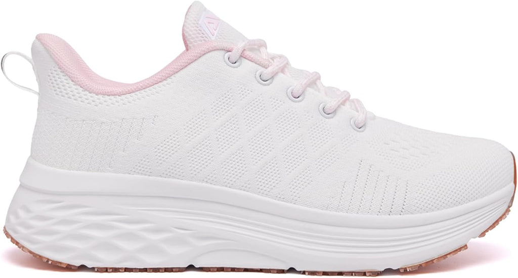 AVW Womens Non Slip Work Shoes Water Resistant Walking Sneakers Food Service Chef Kitchen Shoes