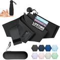 Travel Mini Umbrella Compact Small & Lightweight, UV Rain Protection, Pocket-Sized Folding Umbrellas with Quickdraw & Case for Men Women & Kids Backpack