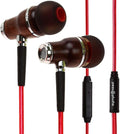 Symphonized Wired Earbuds with Microphone – Noise Isolation Ear Buds with Mic, in Ear Headphones Wire for Computer & Phone, Earphones 3.5 mm Jack