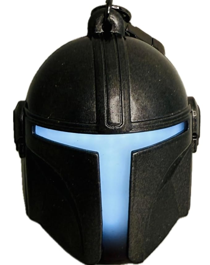 Bath & Body Works Silver Metallic Light-Up Helmet PocketBac Holder – Hand Sanitizer Case Clip
