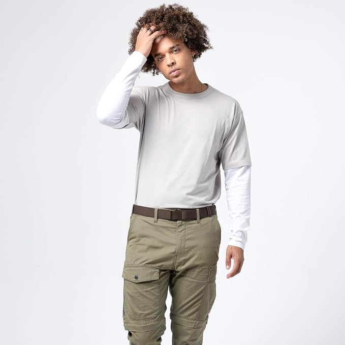 Arcade Belts A2 Unisex Adventure Belt: Heavy Duty Stretch, Metal Free Buckle