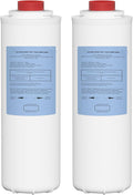 Water Replacement Filter Compatible with Elkay EWF3000, and Ezh20 Bottle Filling Station, 3000 Gallon Water Filter Replacement for ERF750, 51299C, 55898C (No Chip) 2 Pack