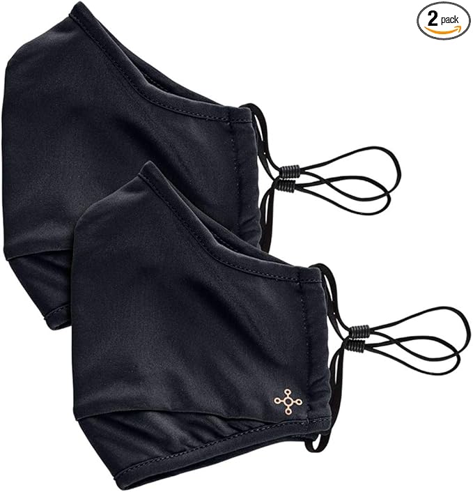 Tommie Copper 2-Pack Community Wear Face Masks - Black
