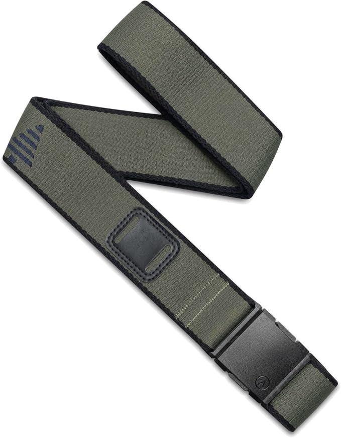 Arcade Belts A2 Unisex Adventure Belt: Heavy Duty Stretch, Metal Free Buckle