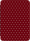 Casely Kindle Case | On the Dot | Maroon Polka Dot | Compatible with 7” Kindle Colorsoft and 7” Kindle Paperwhite (12th Gen)
