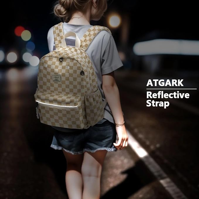 atgark Corduroy Toddler Backpack for Boys 2-5: Preschool Backpack for Boys Girls - Cute Kids Backpack for Boys 13.5" H Fit Folder | Cute Kids Backpack, for Boys, Fit Folder