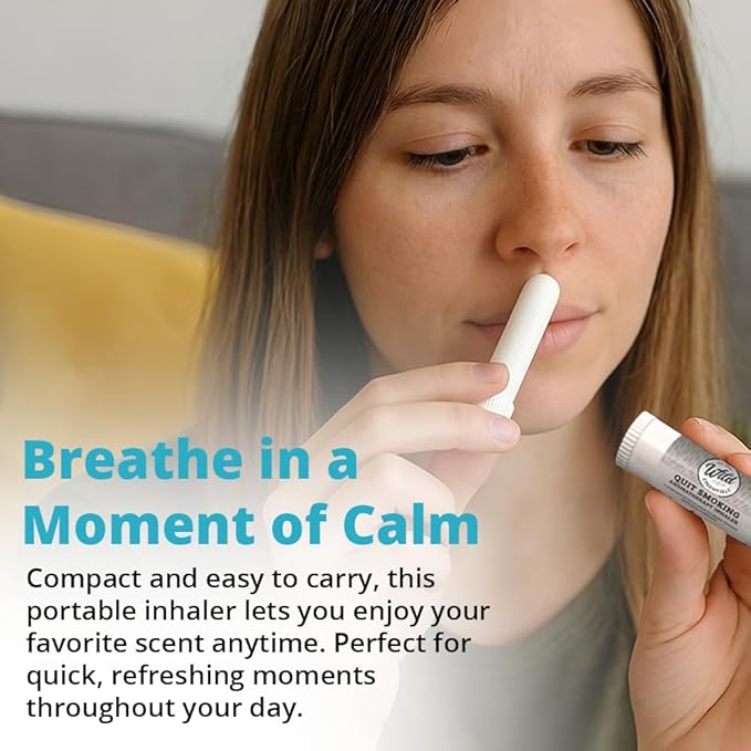 Wild Essentials Cold and Flu Relief 2-Pack Bundle – Roll-On & Aromatherapy Inhaler for Congestion, Sinus Relief & Respiratory Support