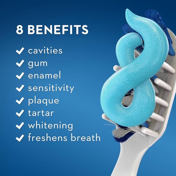Crest Base Pro-Health Whitening Toothpaste (4.3oz) Triple Pack, Teeth Whitening