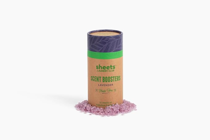 Sheets Laundry Club Bundle - 4 Pack Fresh Linen Detergent Sheets, 3 Pack Free & Clear Dryer Sheets & 4 Pack Lavender Scent Booster - New Liquidless Technology