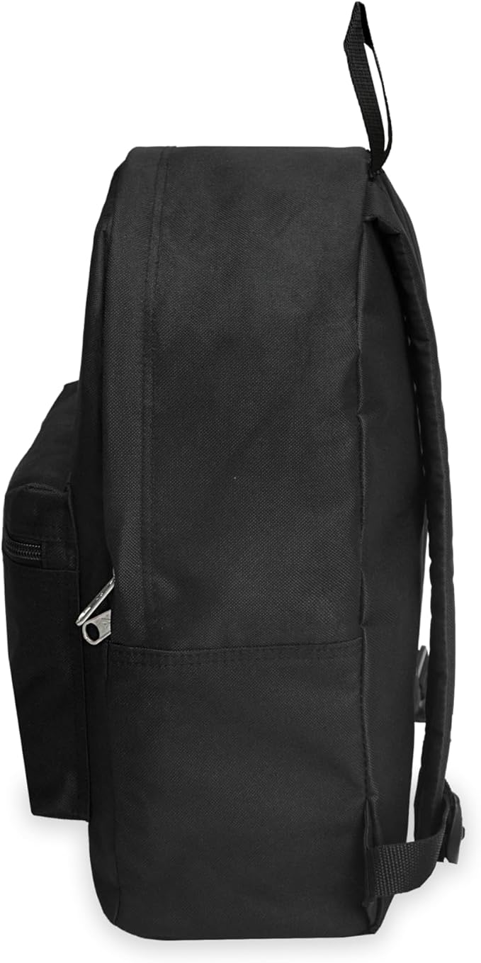 Everest Luggage Basic Backpack, Black, Medium