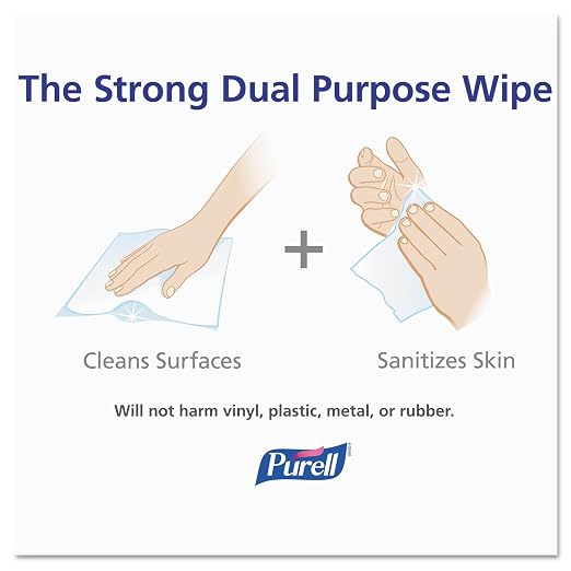 PURELL Hand Sanitizing Wipes Wall Mount Dispenser, White, High Capacity Dispenser for PURELL 1200/1500 Count Hand Sanitizing Wipes Containers (Pack of 1) – 9019-01