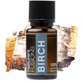 Nature’s Fusions Sweet Birch Essential Oil for Pain, Muscle Relief and Skin Care - 3rd Party Tested - Guaranteed 100% Pure and Natural Therapeutic Grade 15ml - Aromatherapy and Topical