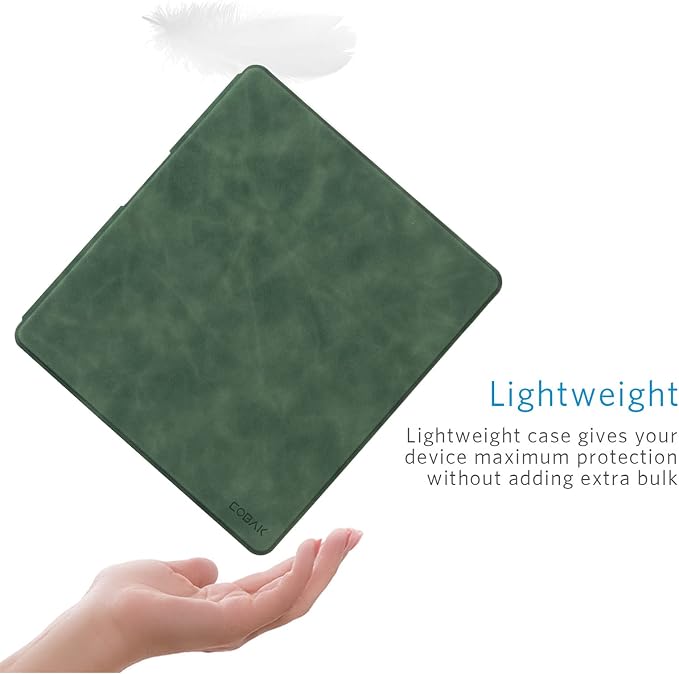 CoBak Case for Kindle Scribe - All New PU Leather Cover with Auto Sleep Wake Feature for Kindle Scribe 10.2" 2022 & 2024 Released with Pen Holder
