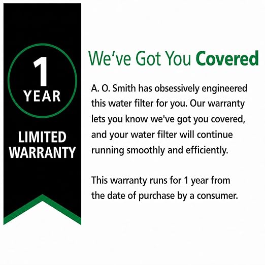 AO Smith Under Sink Water Filter System - Reduces PFAS, Lead, & Chlorine in Drinking Water - Under Counter Claryum Filtration for Kitchen - 2-Stage - AO-US-200