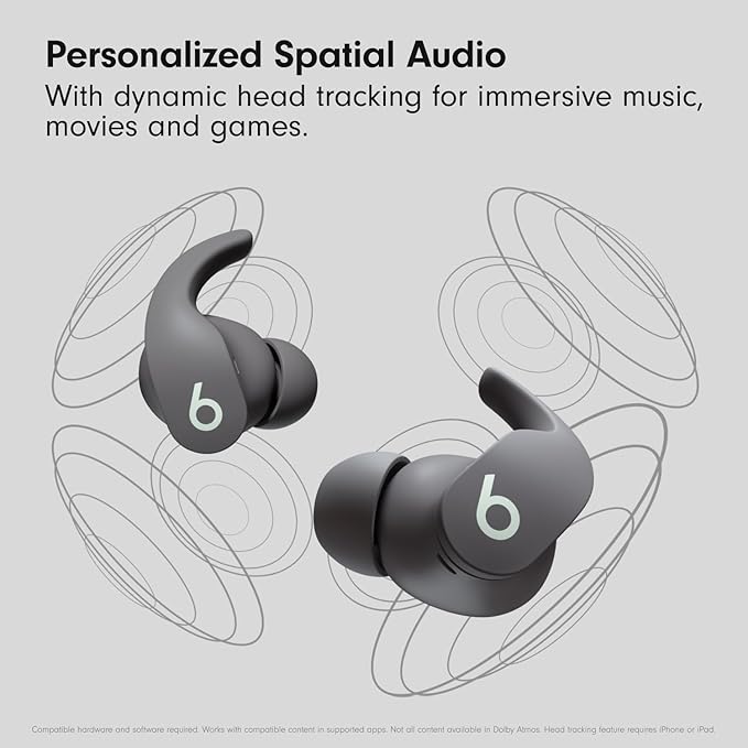Beats Fit Pro (1st Gen) - True Wireless Noise Cancelling Earbuds - Active Noise Cancelling - Sweat Resistant Earphones, Compatible with Apple & Android, Class 1 Bluetooth® - Sage Gray