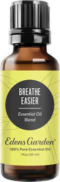Edens Garden Breathe Easier Essential Oil Blend- 100% Pure Premium Grade, Undiluted, Natural, Therapeutic, Aromatherapy, The Best for Skin, Humidifiers, Candle 30 ml (1 fl oz)