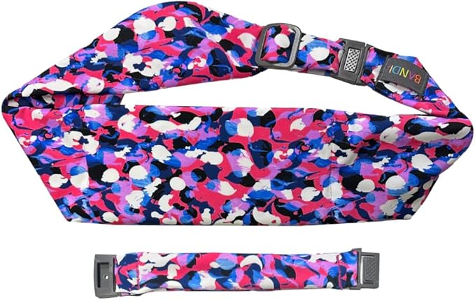 BANDI Plus Size Fanny Pack for Women - Travel-Ready Pocket Belt with Secure Hidden Money & Running Belt for Phone, Passport, Keys, & Medical Devices, Adjustable Fit, Comfortable (Vivace)
