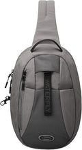 WATERFLY Small Crossbody Sling Backpack: RFID Blocking Anti Theft Sling Bag Travel Daypack Man Woman