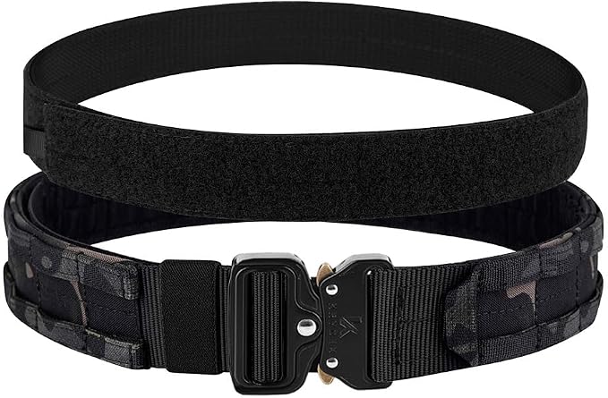 KRYDEX Quick Release Rigger MOLLE Belt 1.75 Inch Inner & Outer Tactical Heavy Duty Belt
