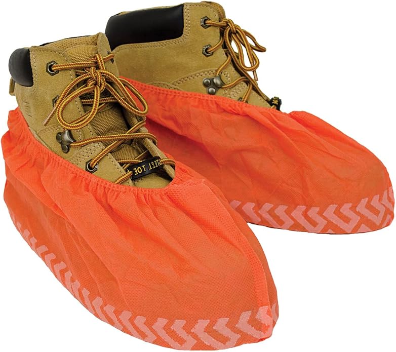 ShuBee Original Disposable, Extra-Large Boot and Shoe Covers, Thicker & Stronger, Durable Protection for Floors - 50 Pairs