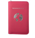 Phone Charging Passport Holder - Travel Wallet with Removable Power Bank holds money, cards, phone, travel docs- RFID Blocking - Compatible with All Phones - Travel Accessories