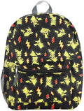 Bioworld Pokemon Pikachu All-Over Print 16" Backpack