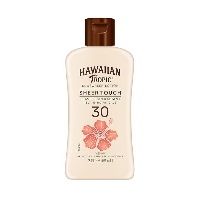 Hawaiian Tropic Sheer Touch Lotion, SPF 30, 2oz (Pack of 12)