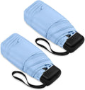 Mini Umbrella - Compact, Waterproof Travel Umbrella for Light Rain, Suitable for Women's Purse and Pocket