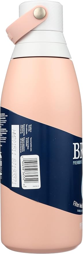 BRITA Brita Stainless Steel Water Bottle with Filter Rose 32oz, 1 EA