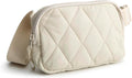 Vera Bradley Women's Featherweight Woodward Small Belt Bag, Pumice Stone, One Size