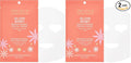 Pacifica Beauty, Glow Baby Brightening Face Mask, Sheet Mask, Skincare, Vitamin C, Aloe, Kelp, Brightening, Glowing Skin, Dullness, Fine Lines, Dark Spots, Dry Skin, Vegan & Cruelty Free (Pack of 2)