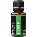 Nature's Fusions Lime, 100% Pure and Natural Essential Oils, Undiluted, Therapeutic Grade for Aromatherapy and Topical Use, .5 Fl Oz (Pack of 1) (15 mL)