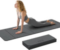ILILI Foldable Yoga Mat 71 * 24 * 0.3'' - TPE Non-Slip Fitness Mat for Home，Waterproof & Lightweight (2lb) for Home Gym, Pilates & Stretching,Fitness Workouts