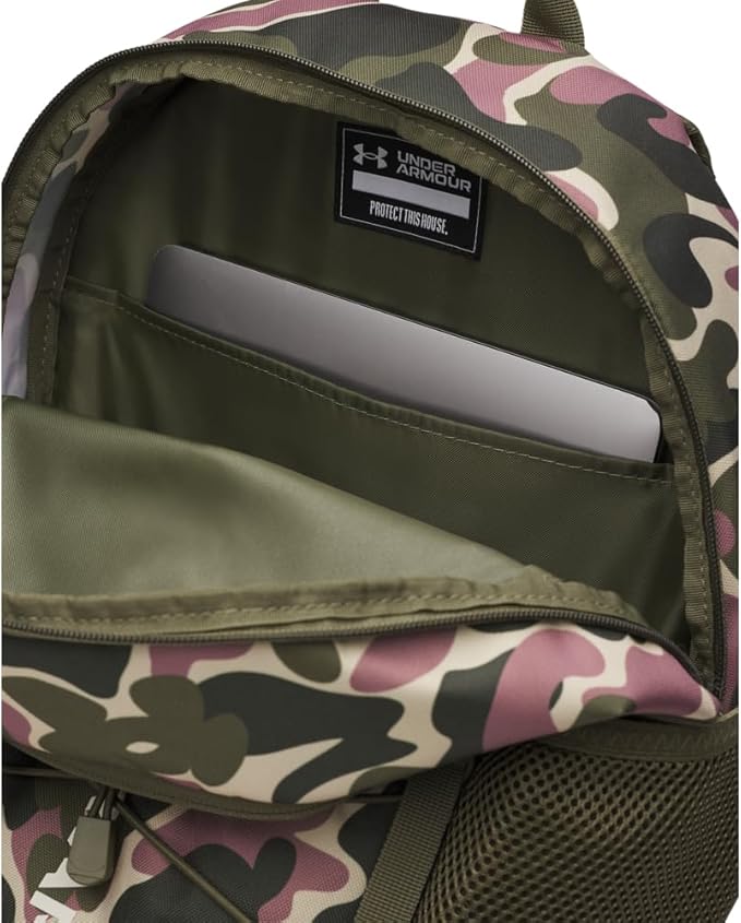 Under Armour Unisex Hustle Sport 6.0 Backpack, (390) Marine OD Green/Marine OD Green/Summit White, One Size Fits Most