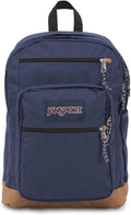 JanSport Cool Backpack, with 15-inch Laptop Sleeve - Large Computer Bag Rucksack with 2 Compartments, Ergonomic Straps, Navy | Computer Bag, Rucksack, 2 Compartments, Ergonomic Straps