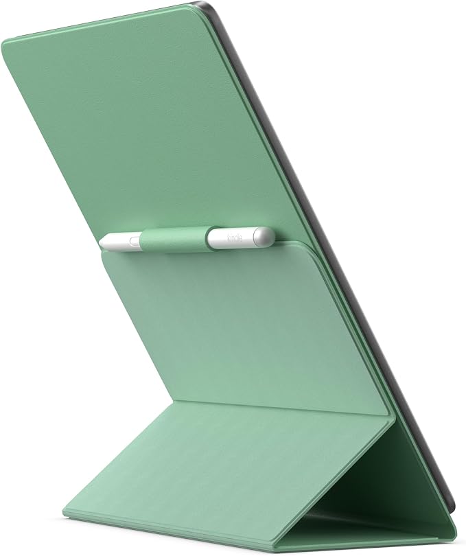 Amazon Kindle Scribe Folio Cover with Magnetic Attach, Designed with Sustainability in Mind, Functional & Protective Case - Plant-Based Leather
