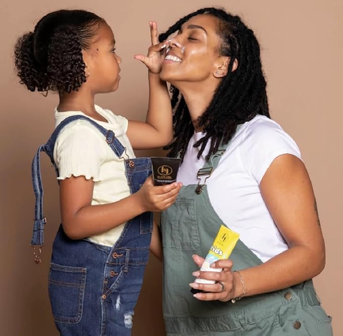 Black Girl Sunscreen Kids SPF 50 Lotion for Face & Body- Sun Protection for Skin, Kids Sunscreen, Water Resistant for 80 Minutes, Ideal for Beach & Travel, No White Cast for Melanin Rich Skin- 6 fl oz