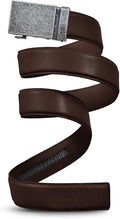 Mission Belt Men's Leather Ratchet Belt, 40mm Metal Collection