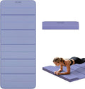 Foldable Yoga Mat,Thickened,0.4"Thick (10mm）,76"x26" | 12-Fold Design,SGS Certified TPE,Non-Slip & No Smell,Ultra Portability,For Yoga,Gym,Pilates,Home Workouts