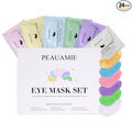 PEAUAMIE Under Eye Patches with Collagen and Hyaluronic Acid Eye Mask for Wrinkle,Dark Circles,Face Mask Skin Care Products 24 Pairs