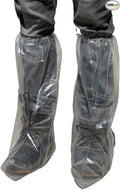 Sandbaggy Waterproof Boot/Shoe Covers - 19" Tall, 3 Mil Disposable - Transparent/Clear (1000)