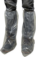 Sandbaggy Waterproof Boot/Shoe Covers - 19" Tall, 3 Mil Disposable - Transparent/Clear (3000)
