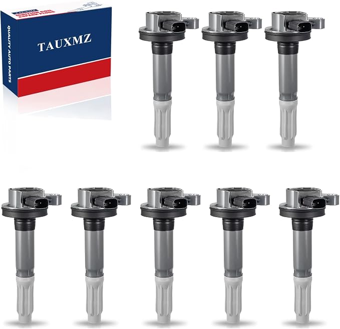 Ignition Coil Pack UF622 Replacement for Ford 2011-2016 F150, for Mustang 2011-2015 5.0L V8 Replaces BR3Z-12029-A DG542 C1802 GN10420 52-2197, Set of 8