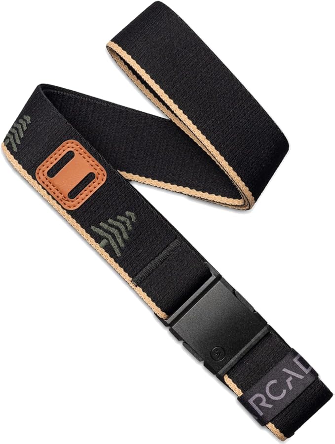 Arcade Belts A2 Unisex Adventure Belt: Heavy Duty Stretch, Metal Free Buckle
