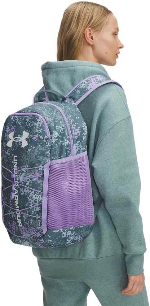 Under Armour Unisex Hustle Sport 6.0 Backpack, (587) Jasper Blue/Jasper Blue/White, One Size Fits Most